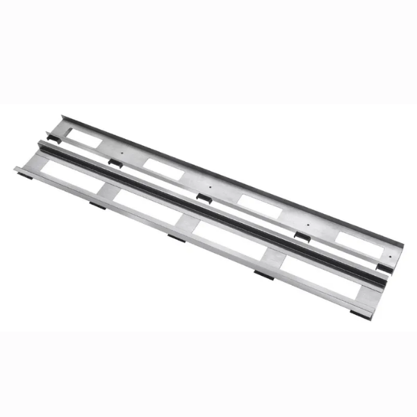 Ralo Linear Oculto Inox 100cm Canaleta Invisível Para Piscina