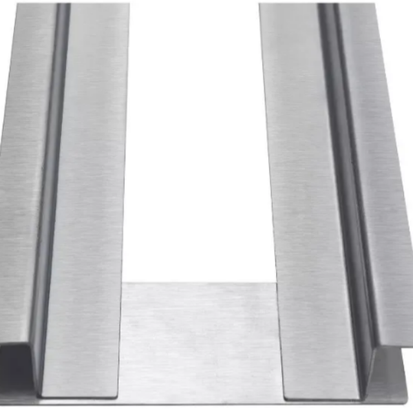 Ralo Linear Oculto Inox 100cm Canaleta Invisível Para Piscina