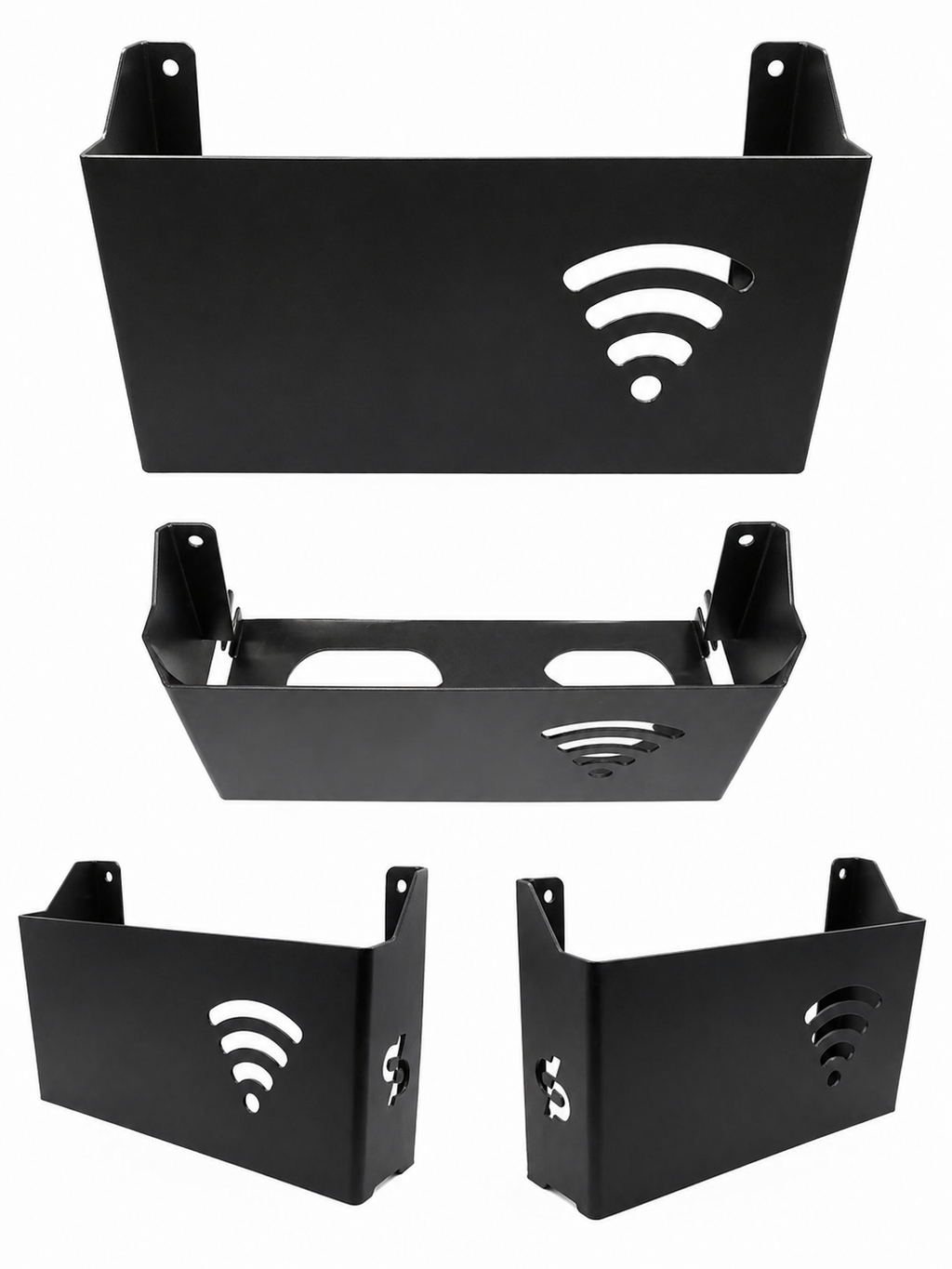 Suporte de Roteador Wi-fi Modem Sem Fio Parede Organizador