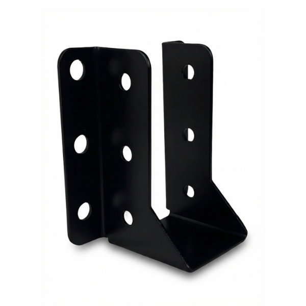 Suporte Viga Madeira Preto 5x10 Pergolado E Telhado