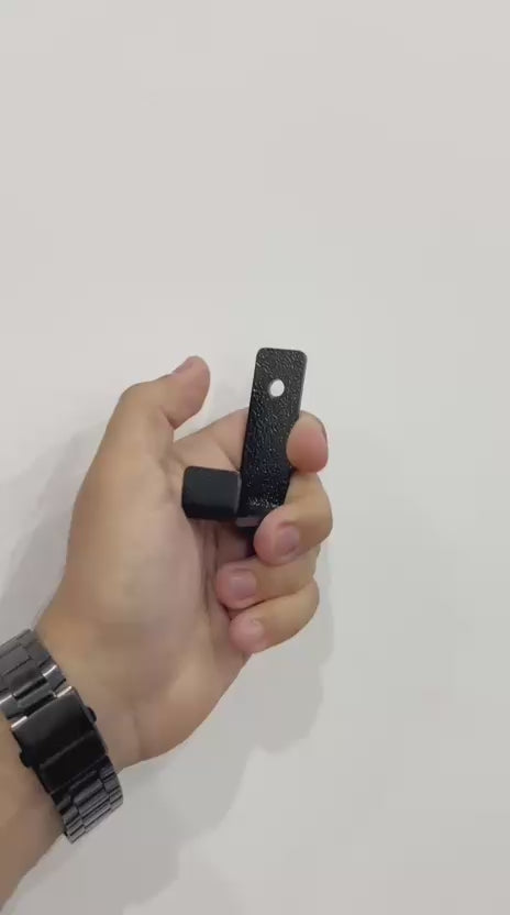 Kit 5 Ganchos de Parede Reforçados em Aço